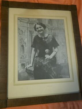 4/$25 Deal! Vintage Brown Wood Picture Frame